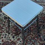 Tabouret chrome & formica