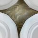 6 Deep Plates Porcelain Limoges France