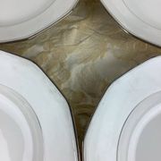 6 Deep Plates Porcelain Limoges France