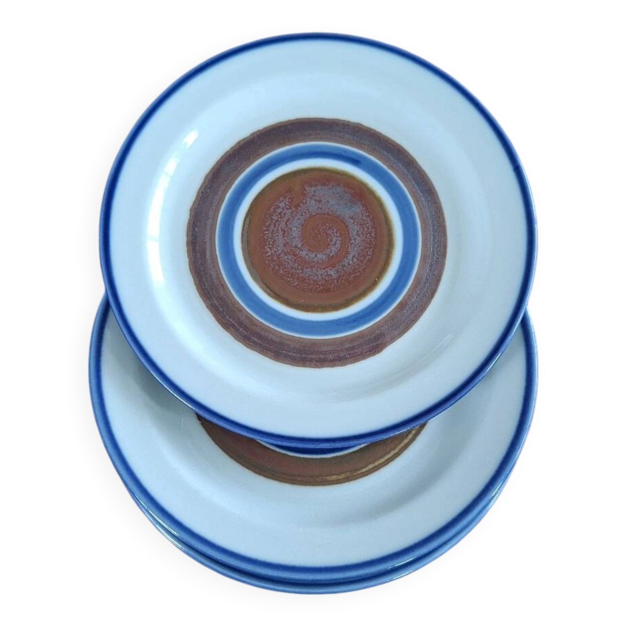 Set of six dessert plates Arabia Finland Peter Winquist
