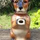 Dog pitcher zoomorphic teapot Cortendorf