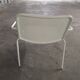 Vintage garden metal armchair