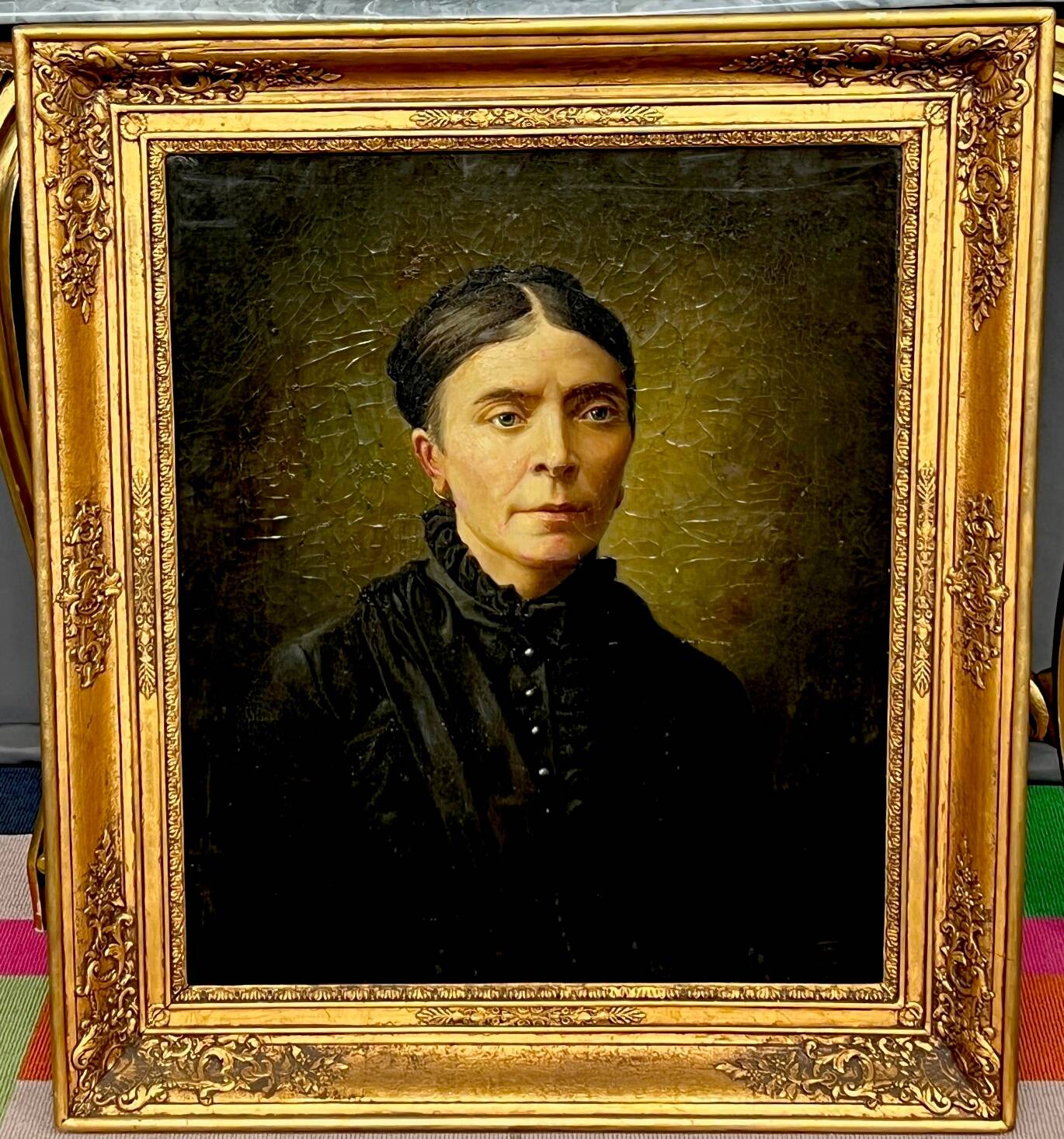 Claude Honoré Hugrel (1880-1944) "Portrait of a Lady".