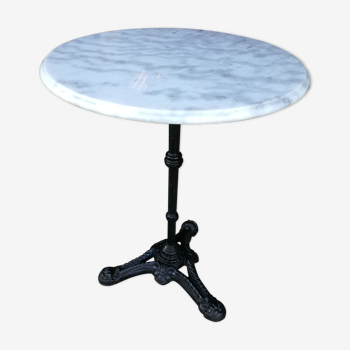 Marble 1930s bistro table