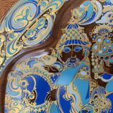 Limited edition German vintage Christmas wall plate by Bjørn Wiinblad for Rosenthal, 1978