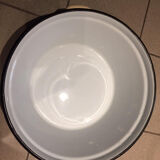 Japy enamelled old sheet basin