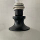 Lamp base in Scavo Murano glass paste