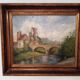 Painting by Maurice Fleurival viewed from Moret-sur-Loing (Seine-et-Marne),