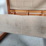 Paire de fauteuils "safari" en pin par Karin Mobring années 80