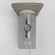 Elegant Mid-Century “Graniglia” Rhombus Murano Glass Wall Sconces, Set of 2