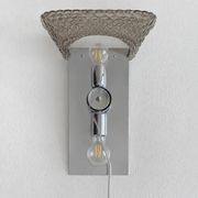 Elegant Mid-Century “Graniglia” Rhombus Murano Glass Wall Sconces, Set of 2