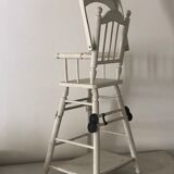 Antique toy - doll high chair