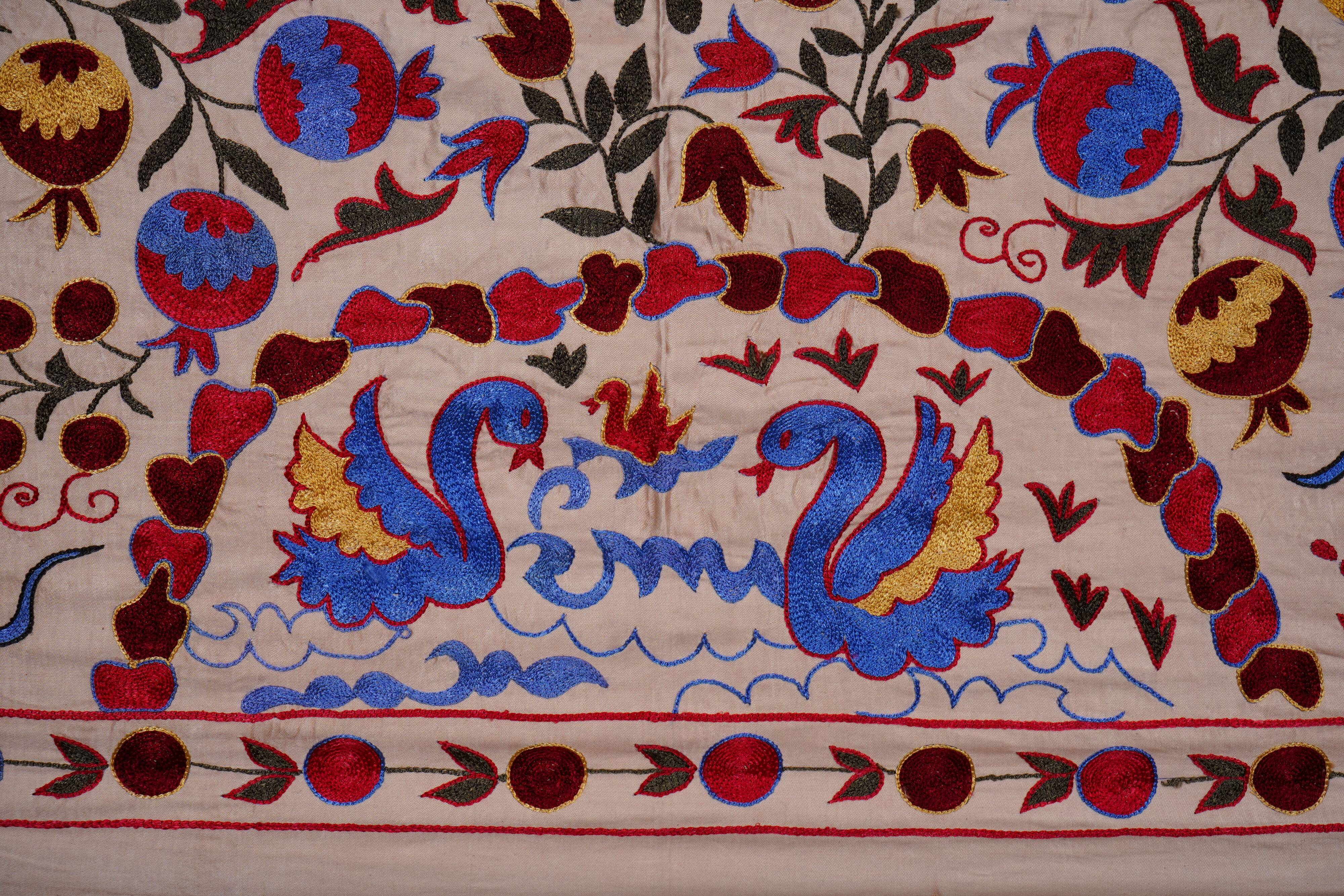 Hand-knotted rug, vintage Turkish rug 104x185 cm