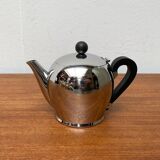 Postmodern Italian Bomb Teapot in Stainless Steel and Bakelite by Carlo Alessi for Alessi