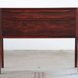 Vintage set of Danish rosewood bedside sewing nests attributed to Erling Torvits, 1960s