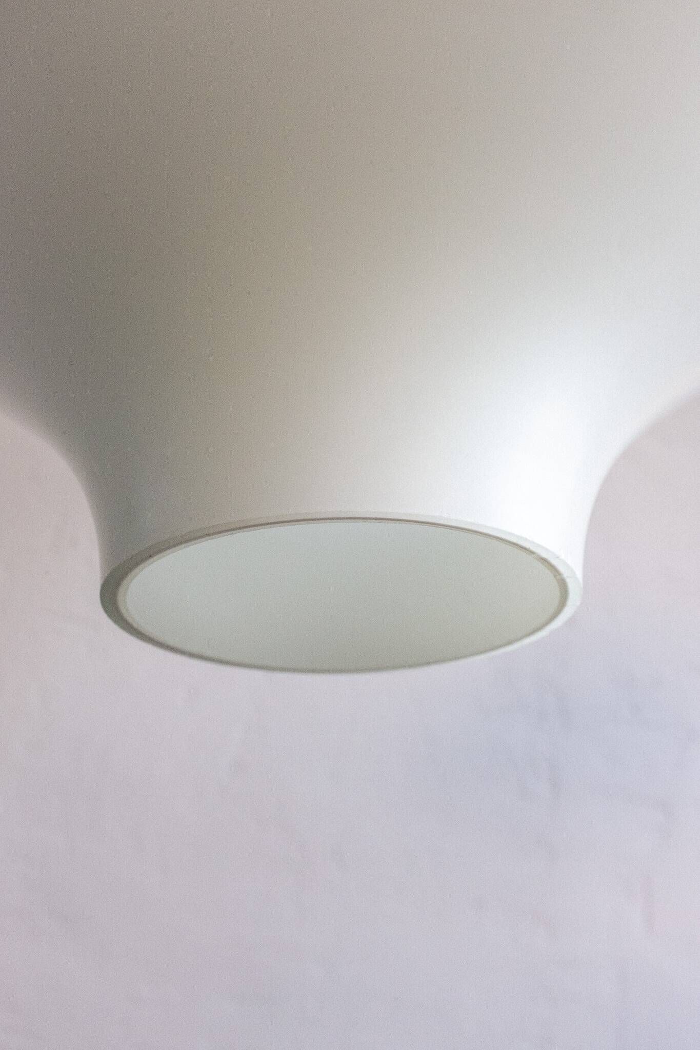 Space Age Czechoslovak Hanging Lamp by Osvětlovací Sklo, 1970s