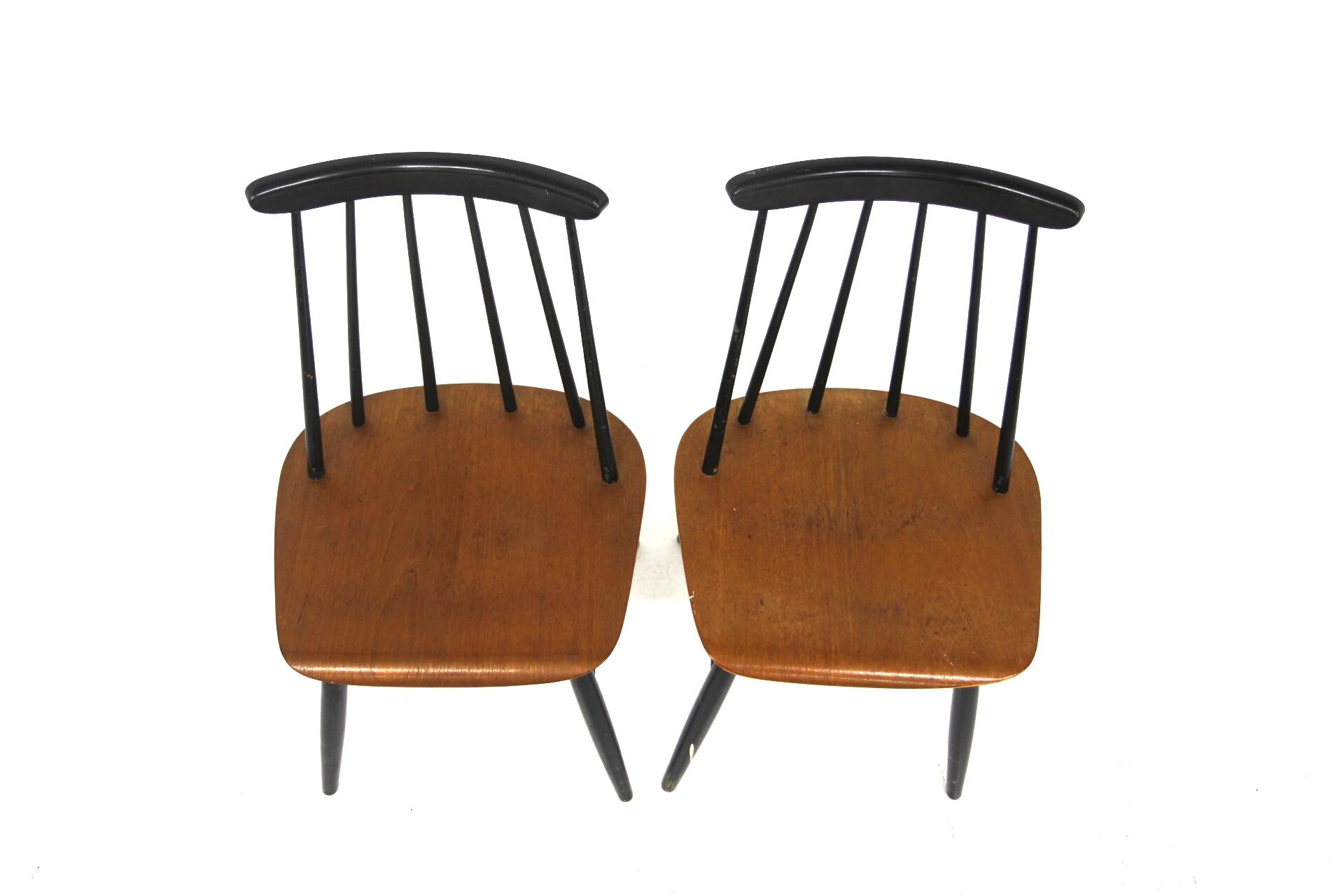 Set of 2 Scandinavian "Fanett" chairs by Ilmari Tapiovaara, Sweden, 1960