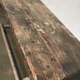 vintage industrial workbench / sidetable / work table