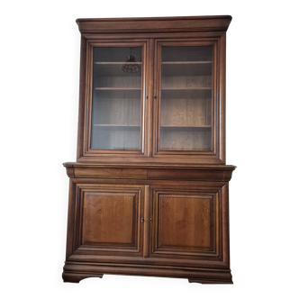 Cherry wood bookcase