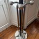 Metal coat rack with 12 hooks - 1970s
