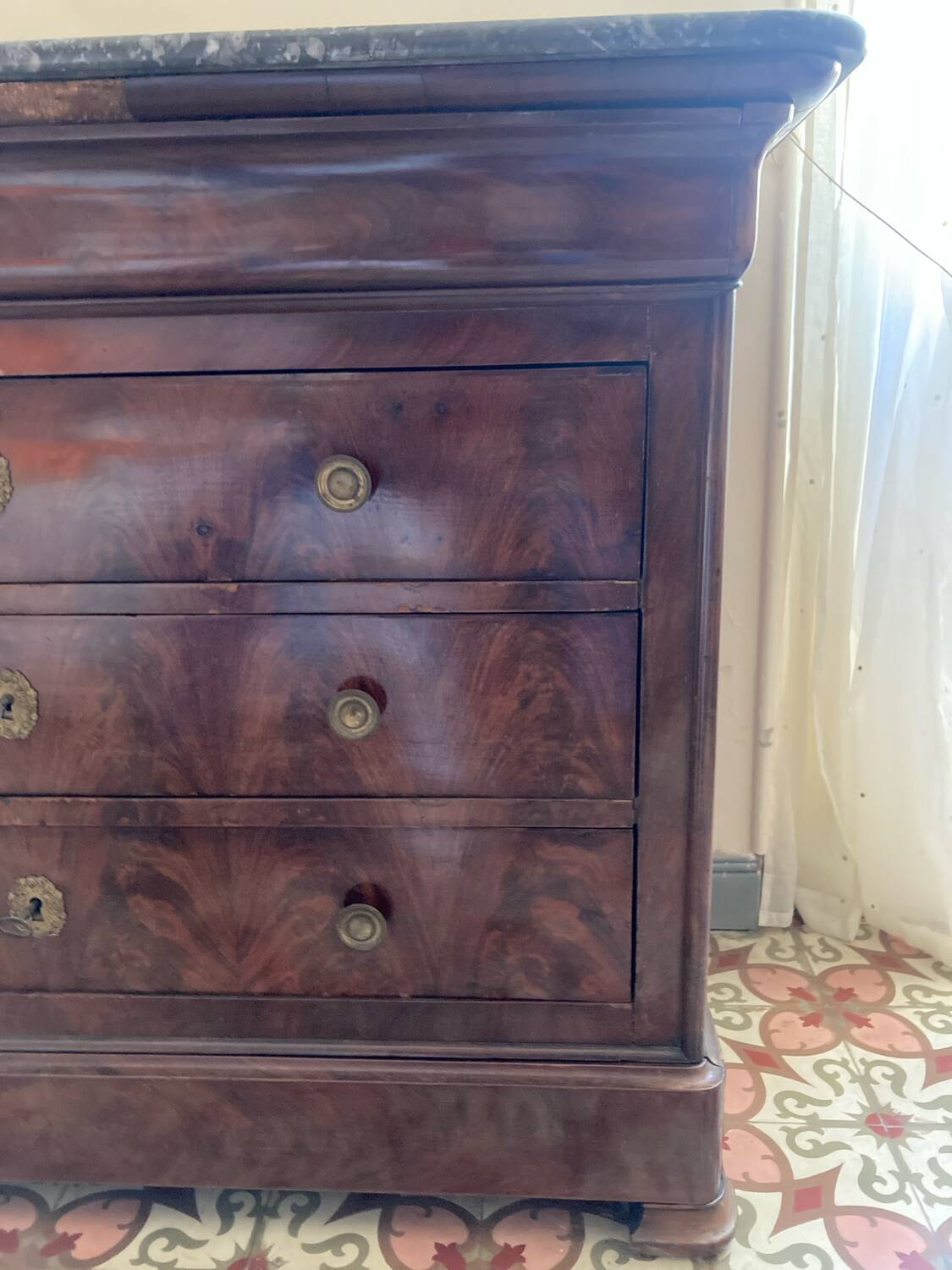 Louis Philippe chest of drawers