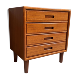 Teak chest of drawers Danish 1960s