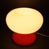 Lampe de table champignon en verre Stepan Tabery des années 1970, Tchécoslovaquie
