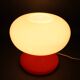 1970s Stepan Tabery Glass Mushroom Table Lamp, Czechoslovakia