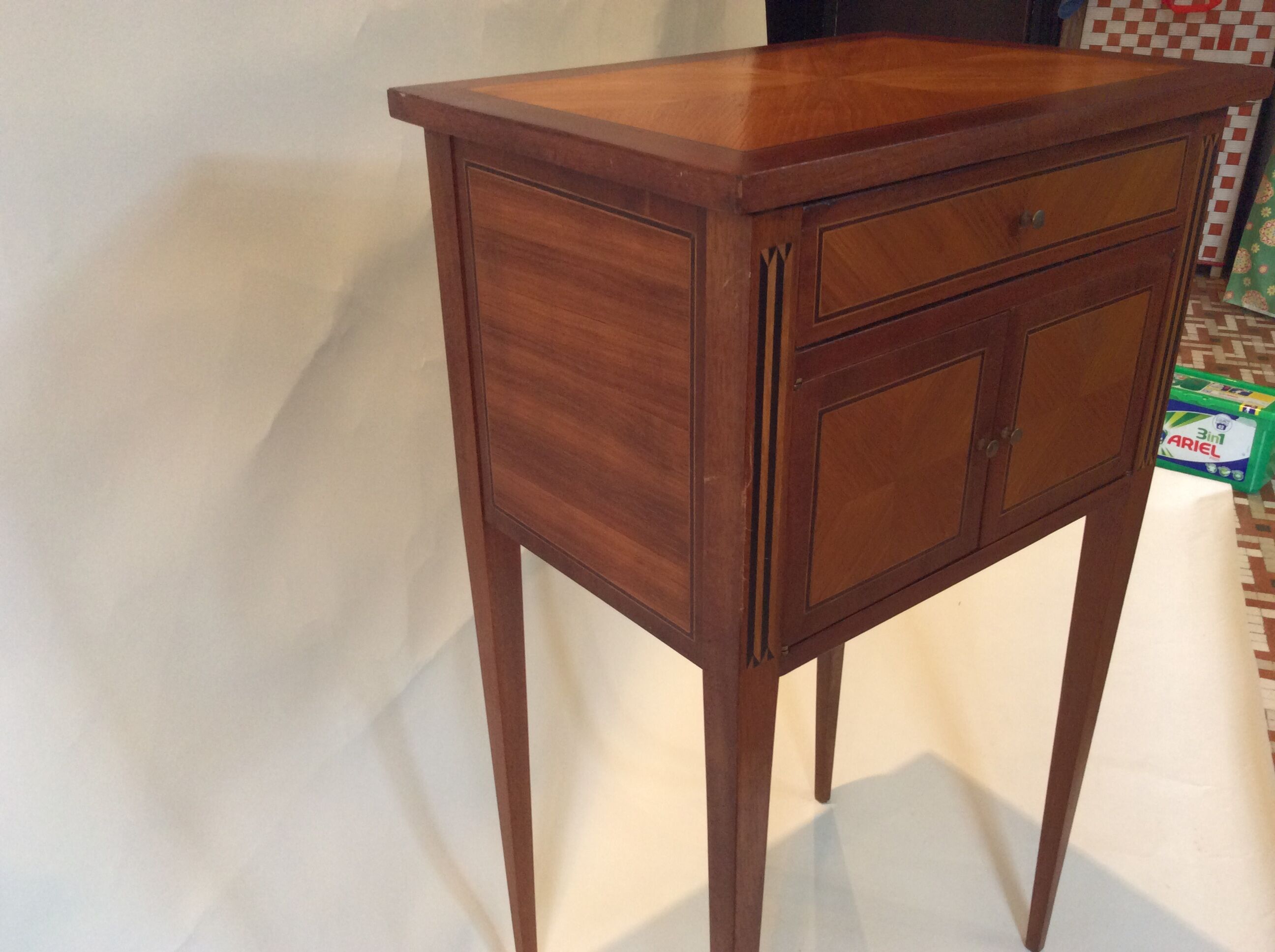 Bedside table Louis XVI