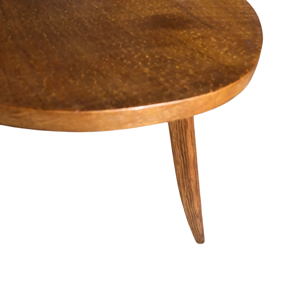 Oblong coffee table streamlined legs