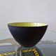 Black and Green Krenit Bowl by Herbert Krenchel for Torben Ørskov & Co, Denmark, 1953