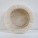 White marble ashtray