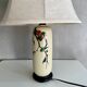 Vintage lamp, table lamp with ceramic base, mid-century floor lamp