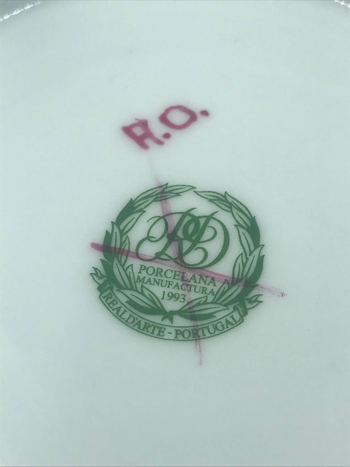 Plate / bowl / saucer porcelain Resl d’Arte. Portugal
