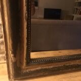 Large black Louis Philippe mirror