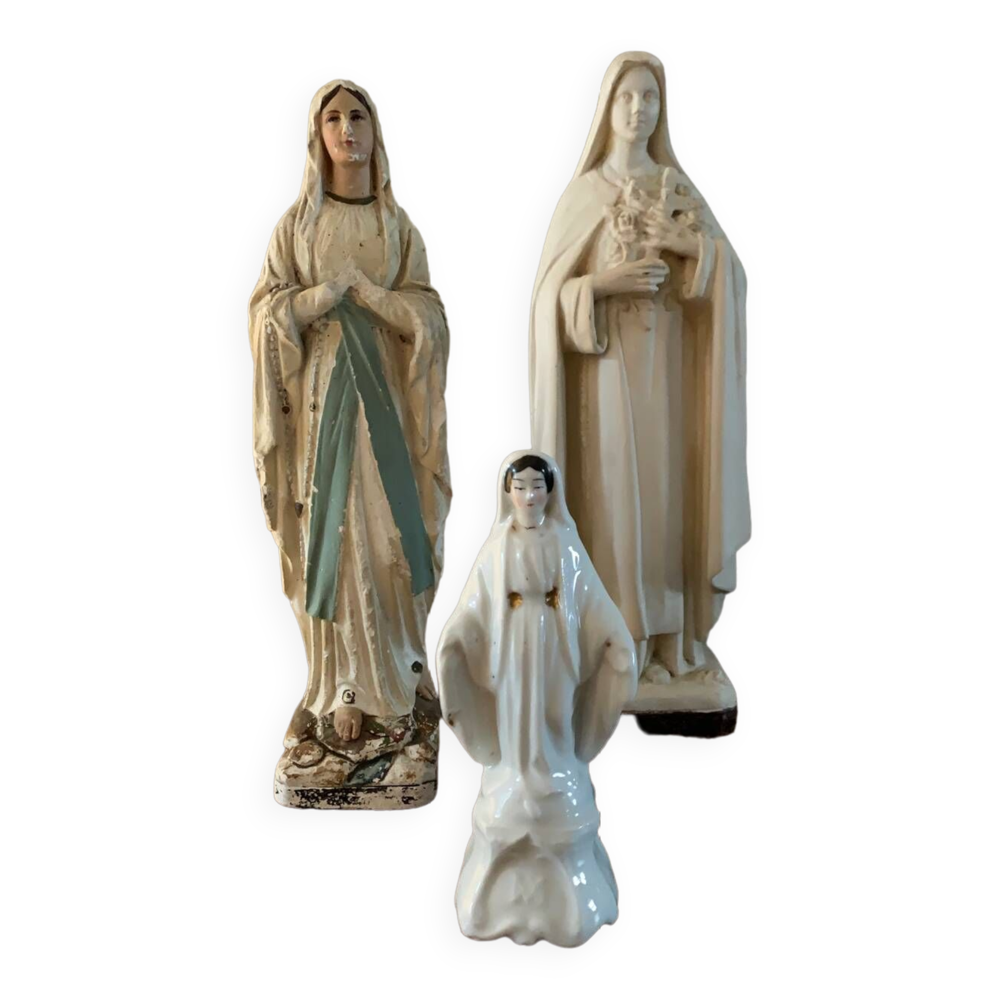 Virgin Mary in porcelain