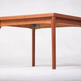 Square Teak Coffee Table by Henning Kjærnulf for Vejle Chairs & Furniture Factory, 1960s