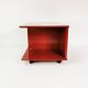 Modernist wall table-cabinet, mutaro, interlubke, germany, 1970s.