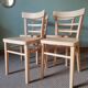 Bistro wooden chairs
