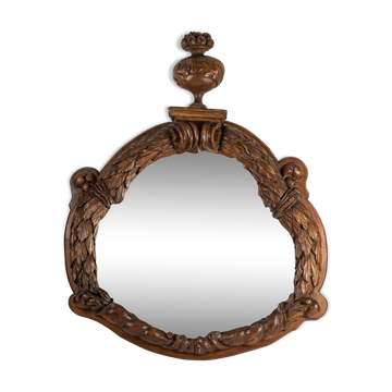 Walnut mirror