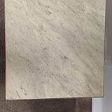 Marble and brass coffee table