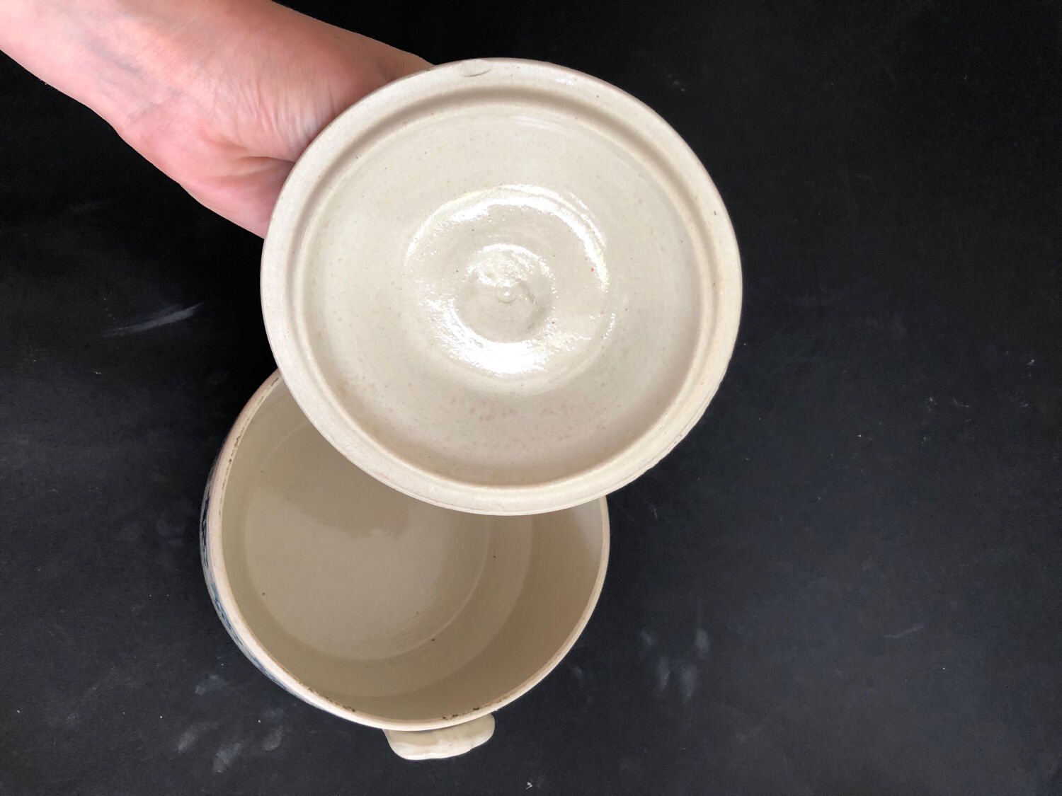 Saint Uze stoneware tureen