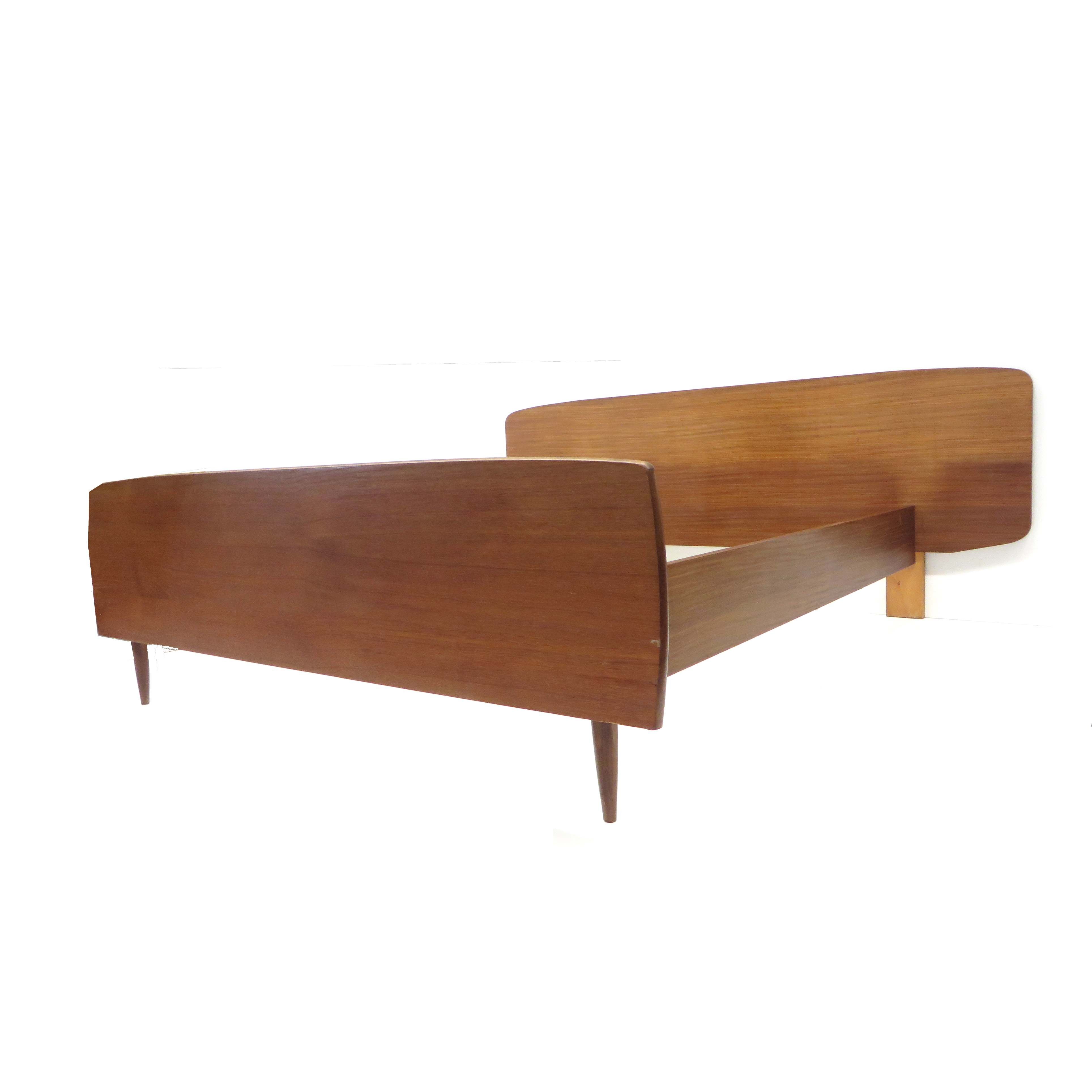 Vintage double bed, 60s