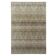 Tapis oriental en laine verte et beige