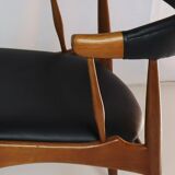 6 Scandinavian teak chairs by Andersen 1960