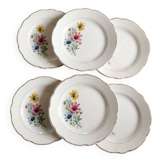 Vintage flat plates L'Amandinoise Printemps