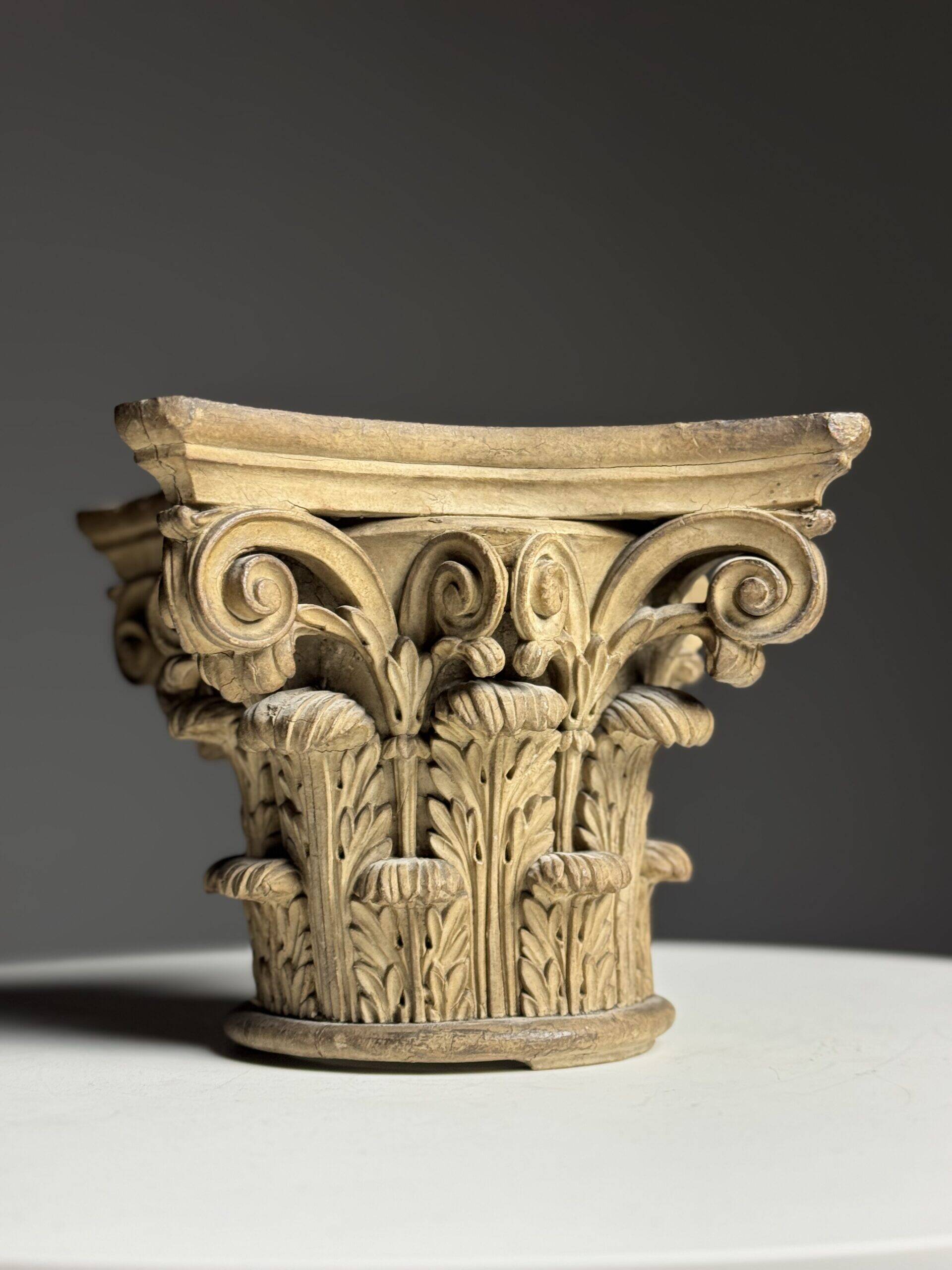 Terracotta capital 19th century