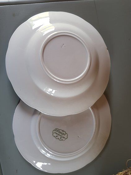 10 assiettes creuses Badonviller