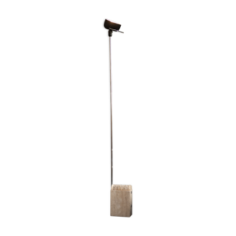 Floor lamp 80' in travertine