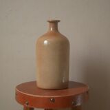 Vintage stoneware vase handmade pottery ceramic soliflore slow Scandinavian country decoration